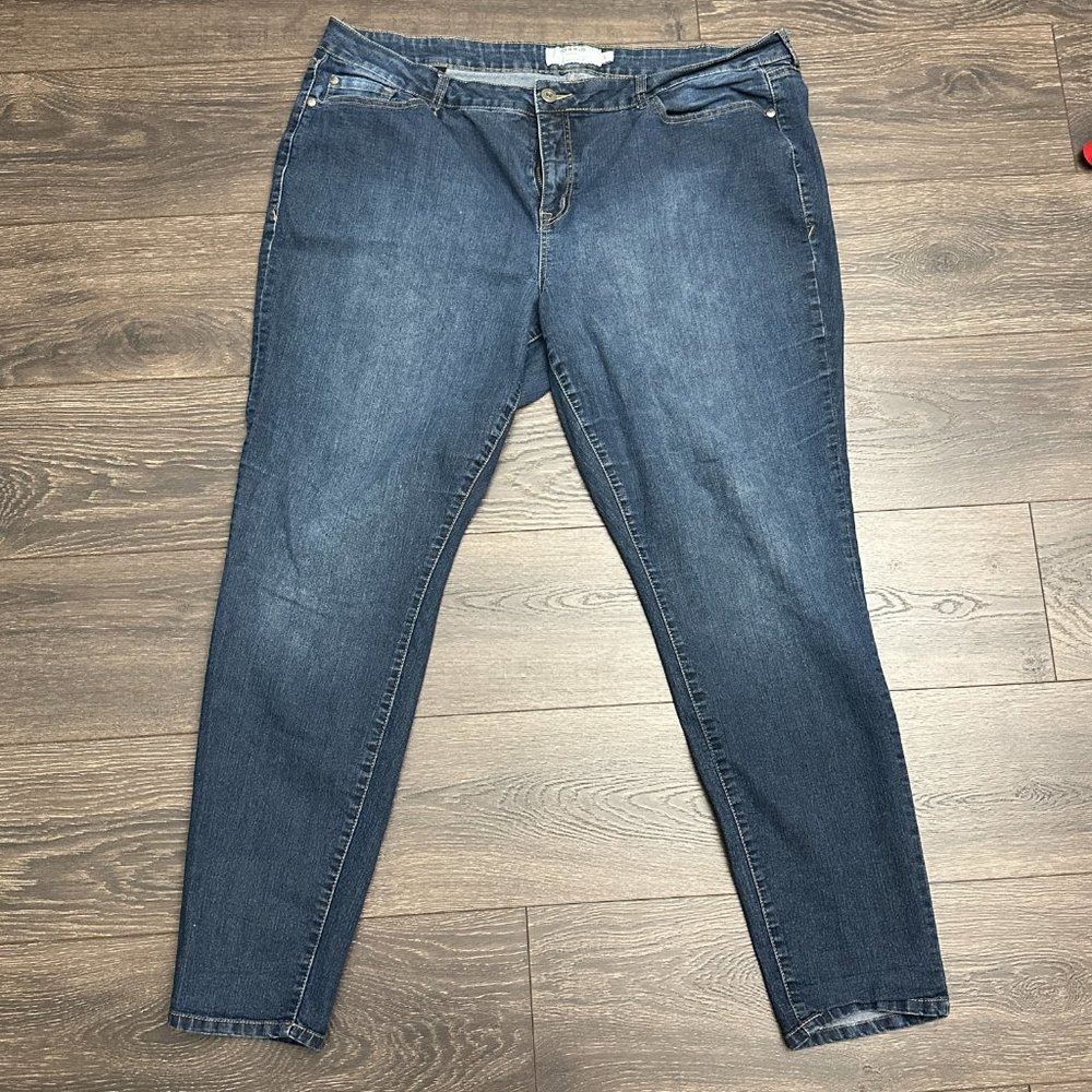 Torrid Dark Wash Skinny Jean - 24 Tall